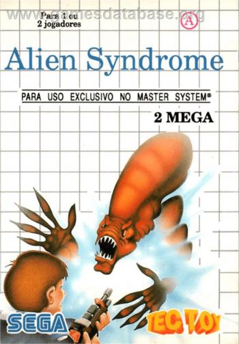 Cover Alien Syndrome for Master System II